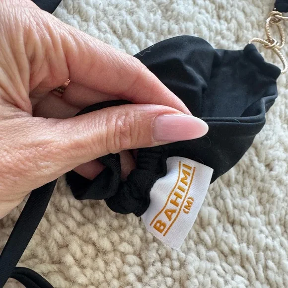 Bahini Ring-Accent Bikini black - Picture 5 of 6